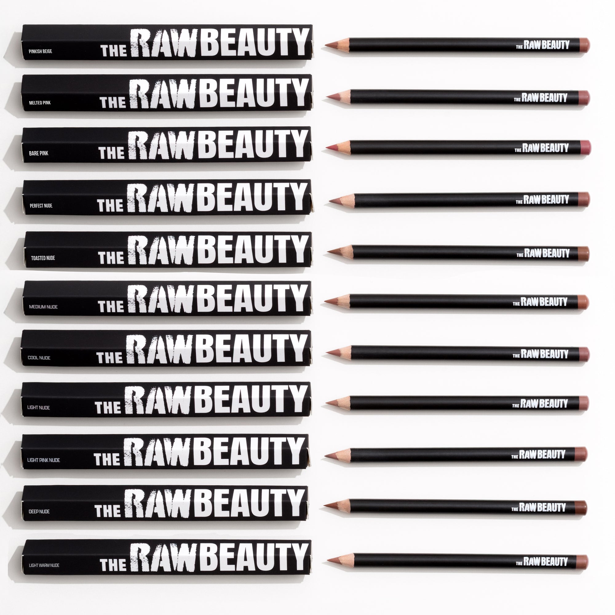 The Raw PRO SET MY LIPS, BUT BETTER [LIMITED EDITION 11 SHADES]